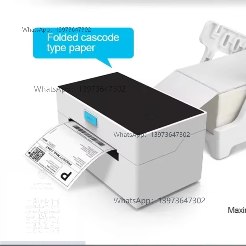 Thermal Printer - 3inch 80mm Wireless USB Thermal Sticker