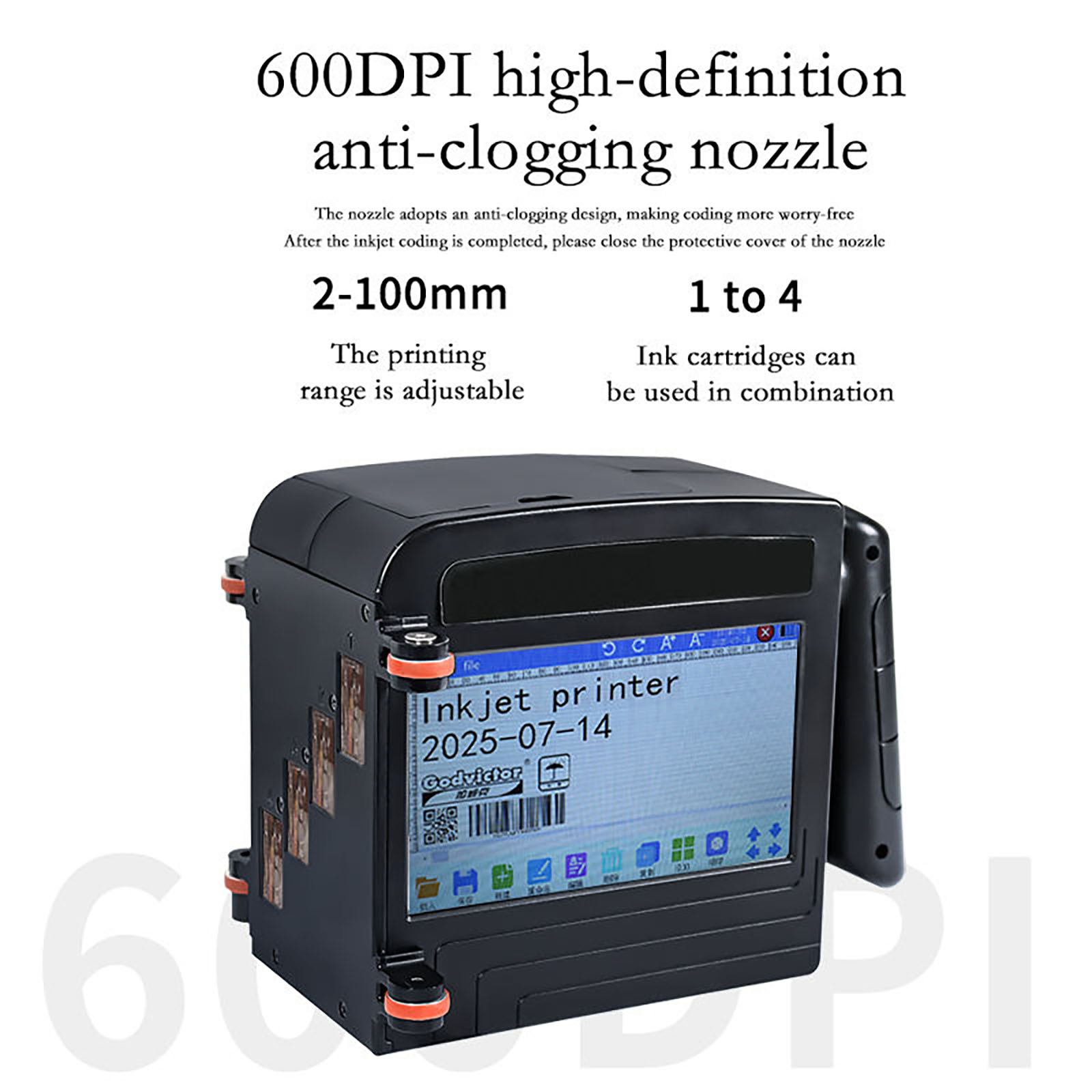 ZM-C100 10CM Portable Handheld - Barcode Printer review and price
