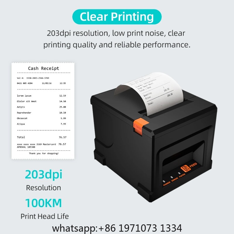 【POS-8360】80mm USB+LAN Receipt - Receipt Printer review and price
