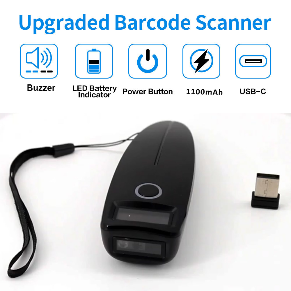 Barcode Scanner Wireless 1D 2D - Barcode Printer review and price